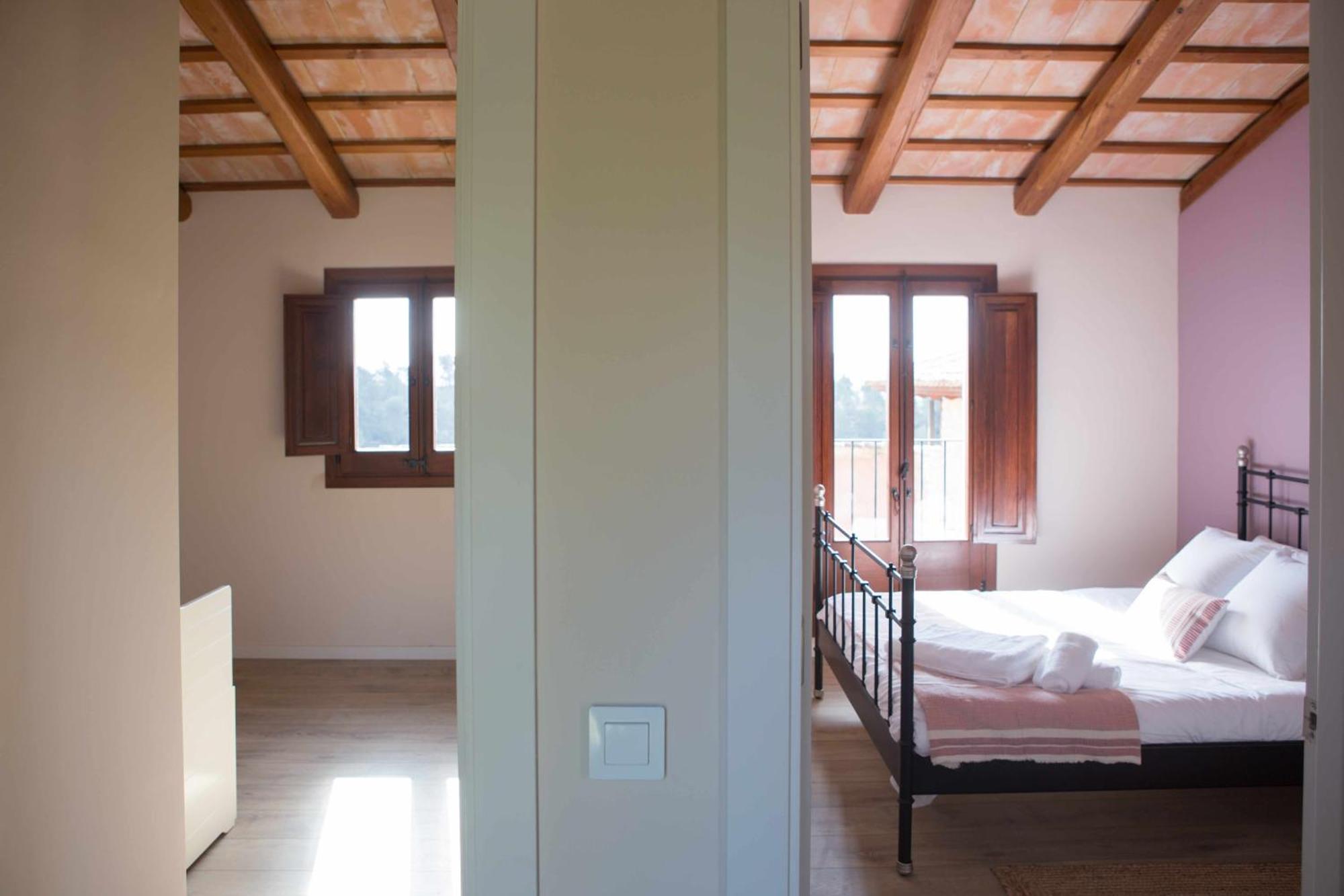 Casa Rural Masia Les Apieres El Pla de Manlleu Εξωτερικό φωτογραφία